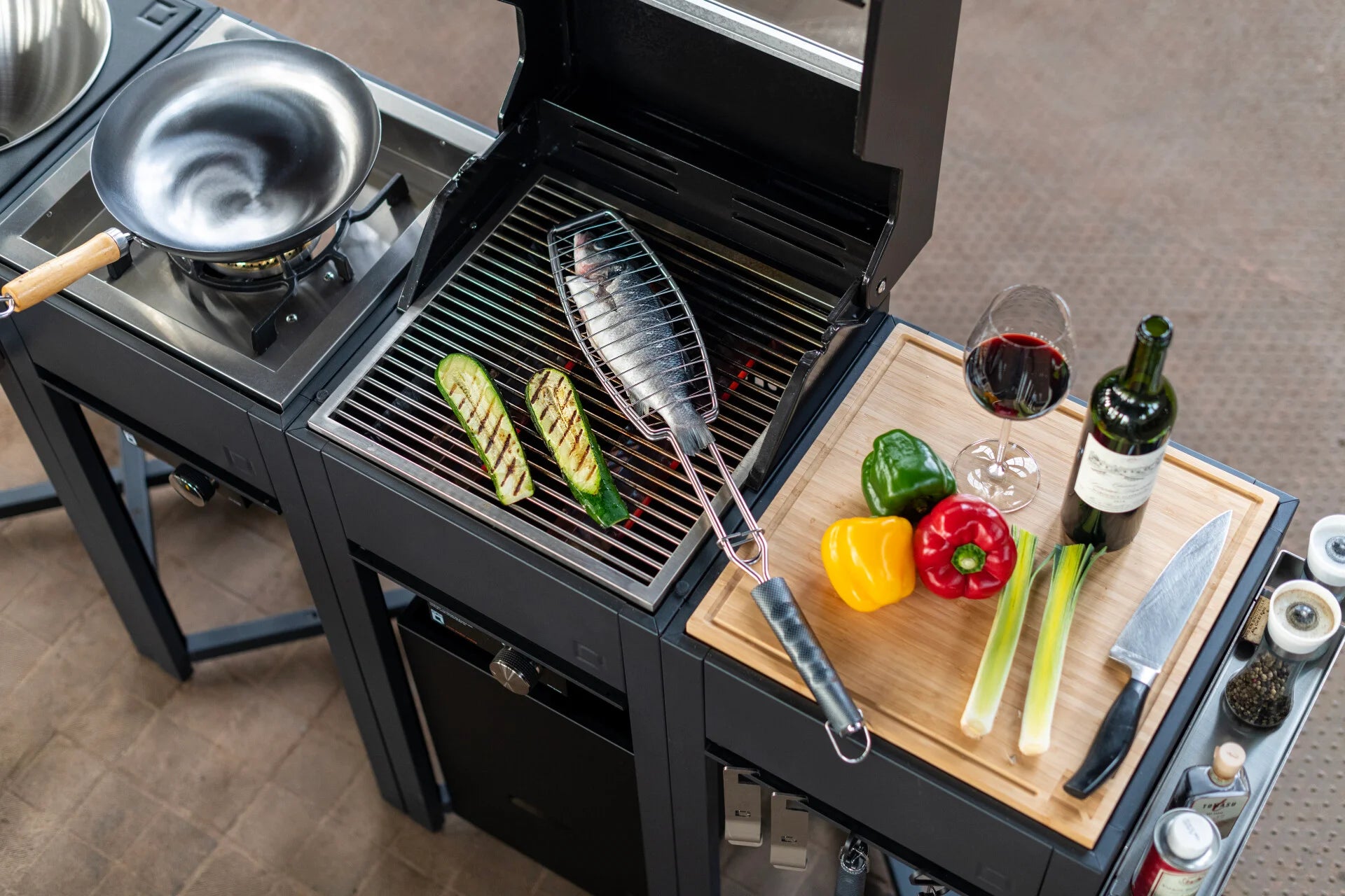 oneQ Flame Gasbarbecue | 30mBar
