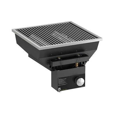 oneQ Flame Built-in Set met Deksel | Inbouw gasbarbecue 30 mBar