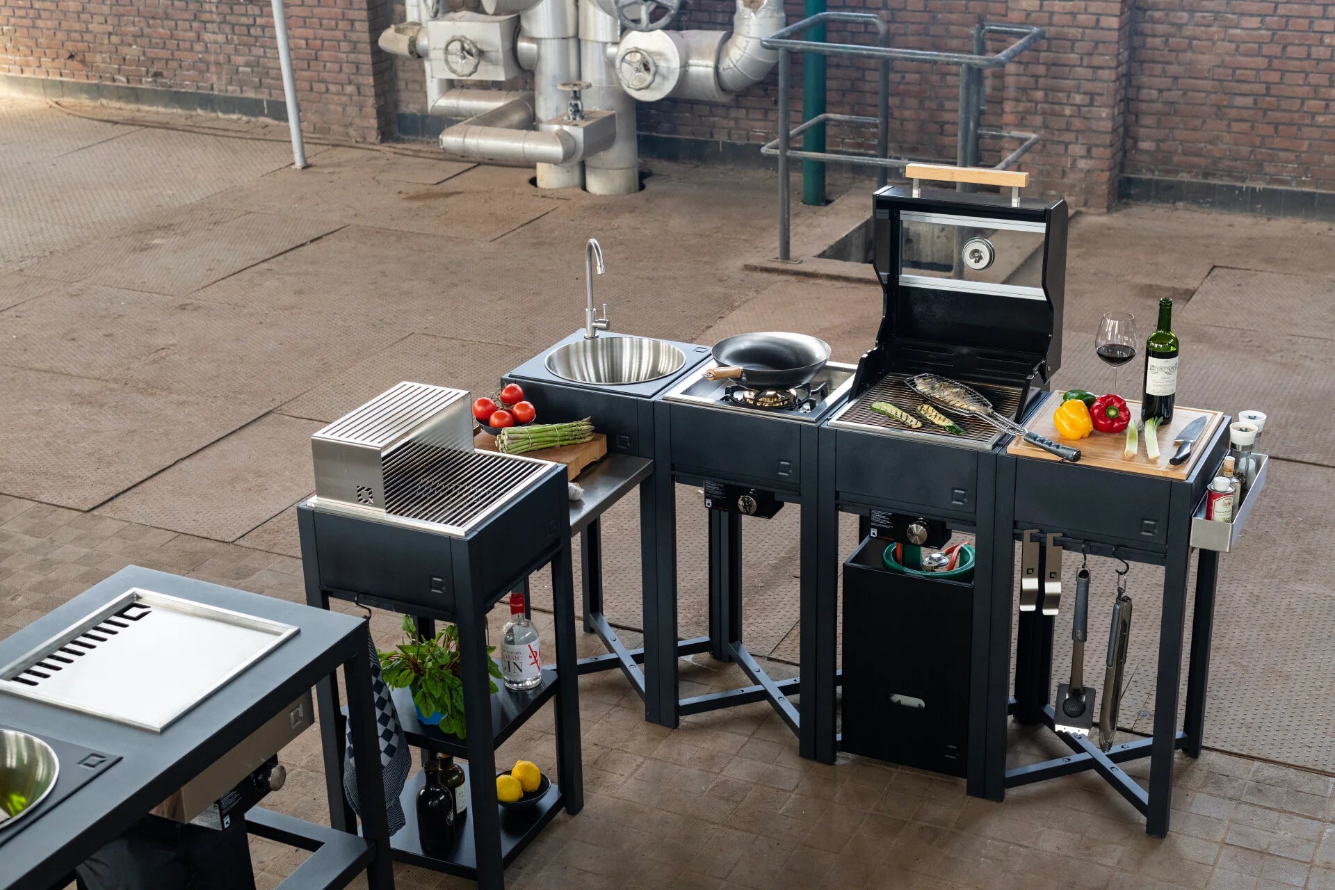 oneQ Flame Gasbarbecue | 30mBar
